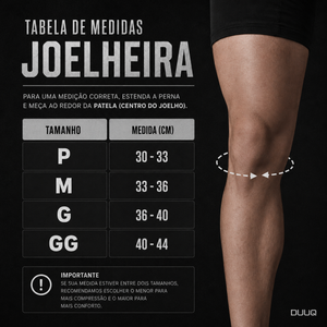 Joelheira 7mm Duuq